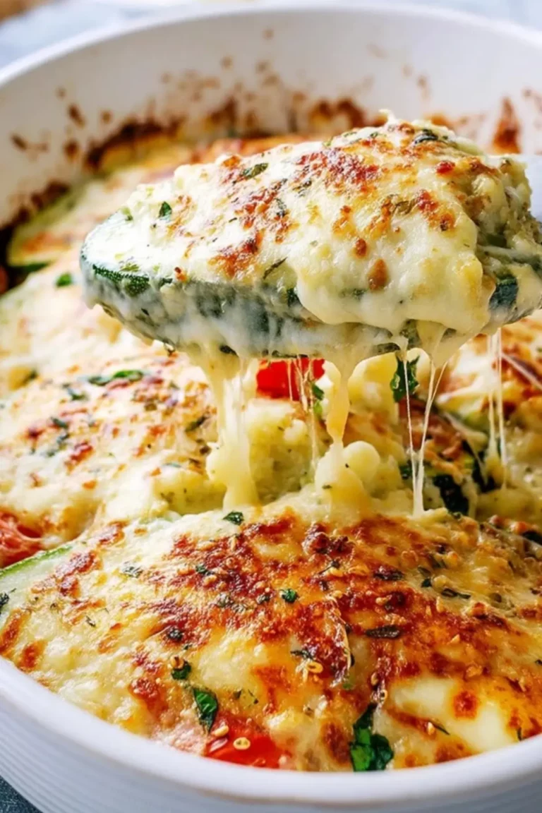 Gebackene Zucchini mit Käse