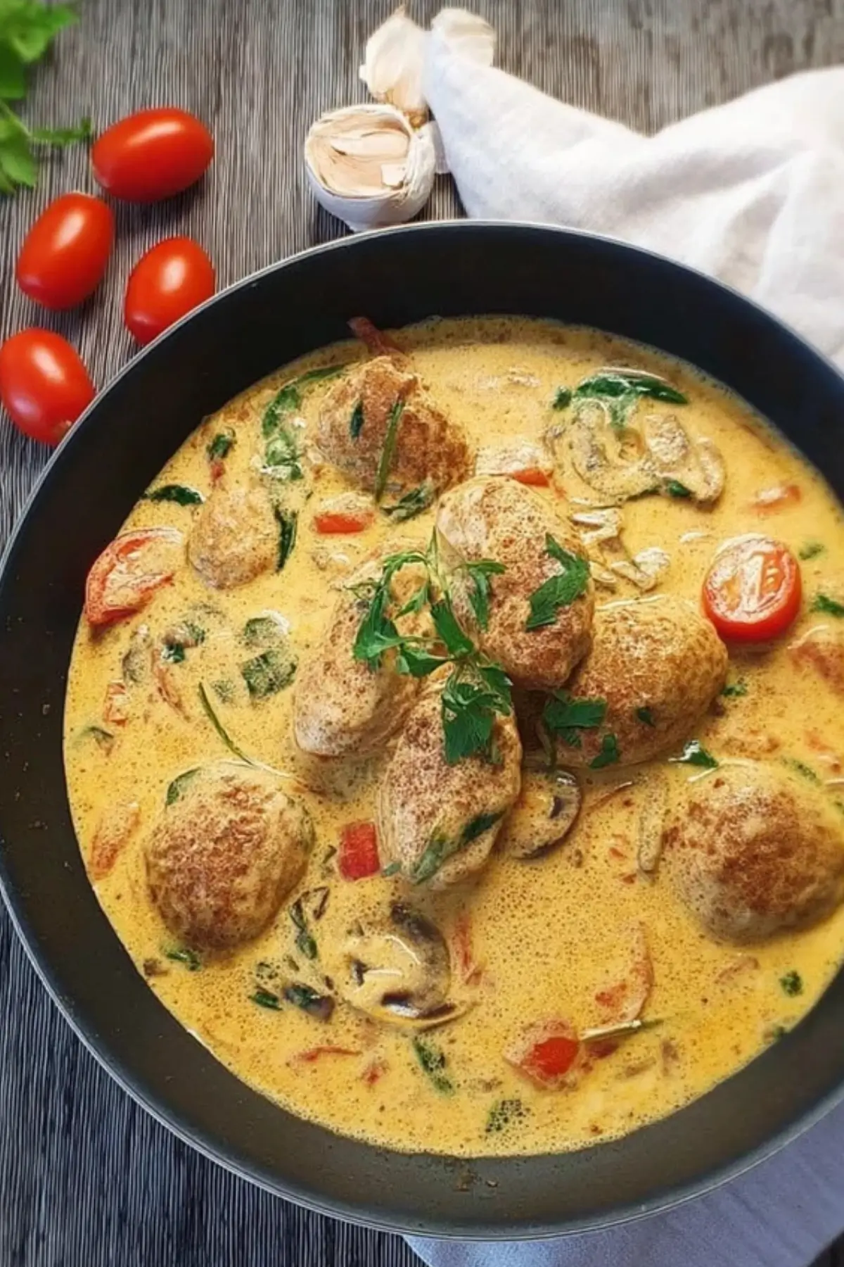 hähnchenfilet in sahnesoße