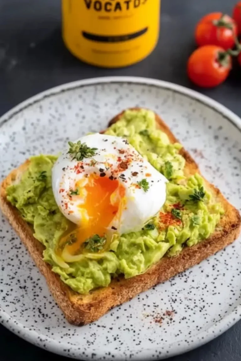 Avocado Toast mit pochiertem Ei