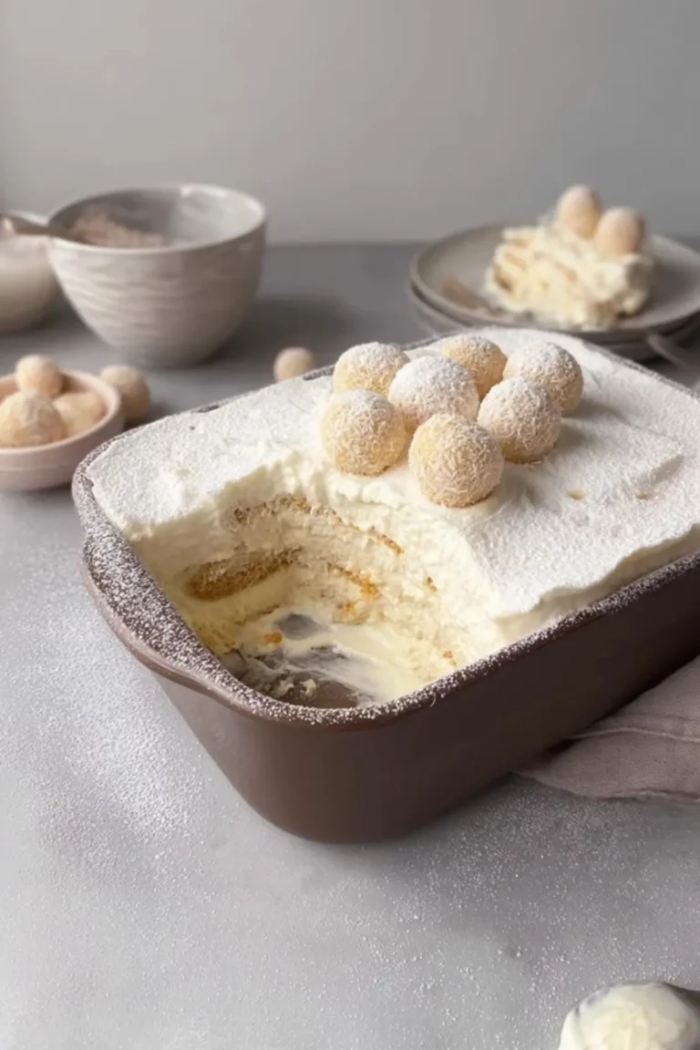 raffaello tiramisu ohne backen