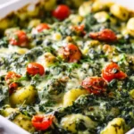 Gnocchi-Rahmspinat-Auflauf