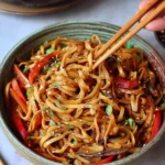 Gebratene Asia-Nudeln