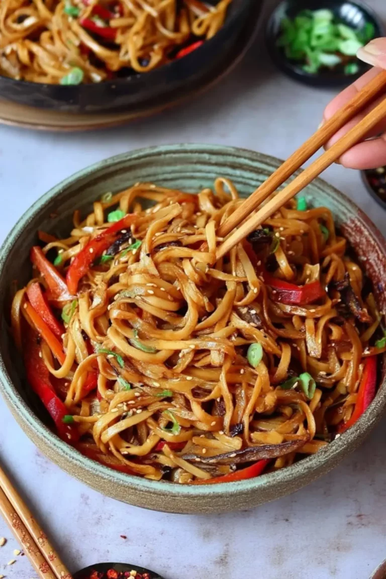Gebratene Asia-Nudeln