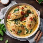 parmesan hähnchen mit frischkäse