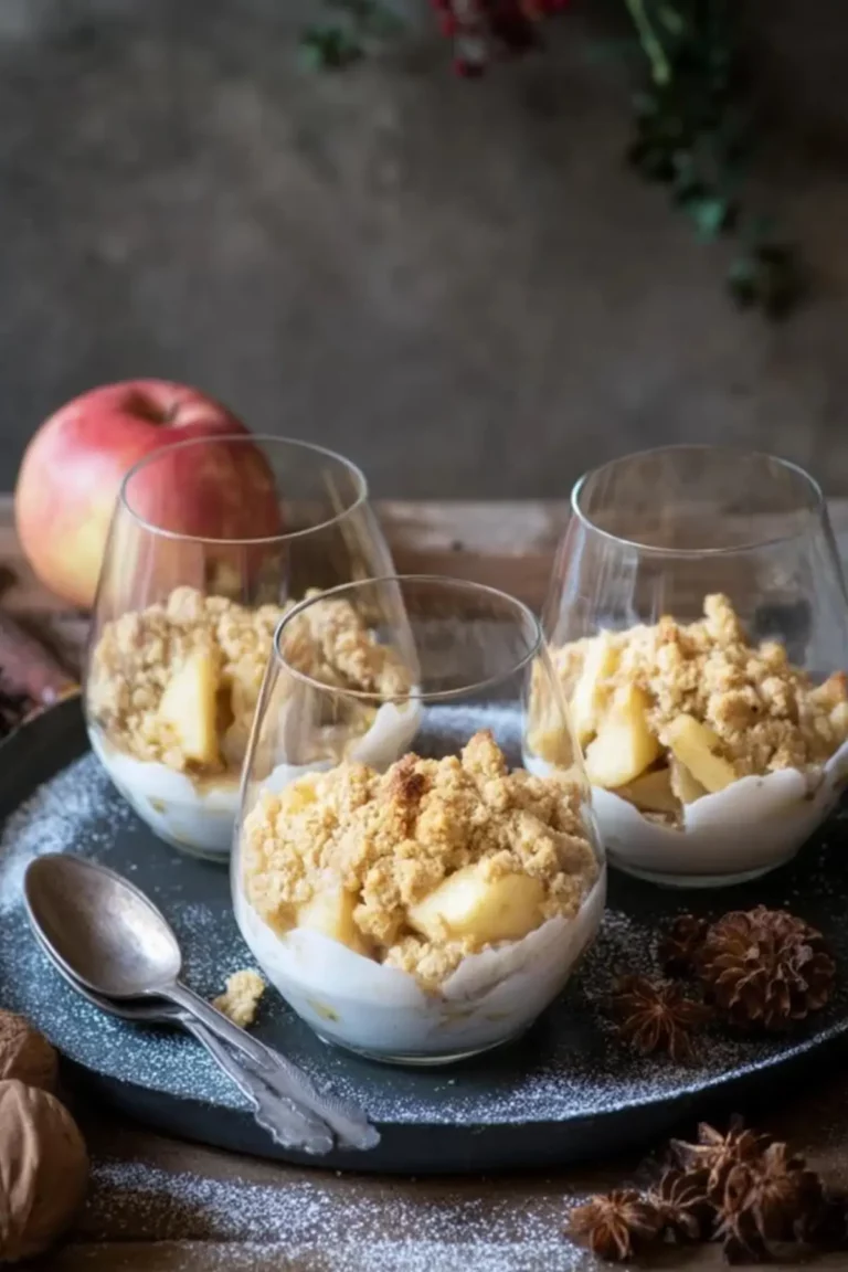 Bratapfel-Crumble