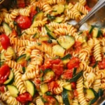Tomaten-Zucchini-Pasta