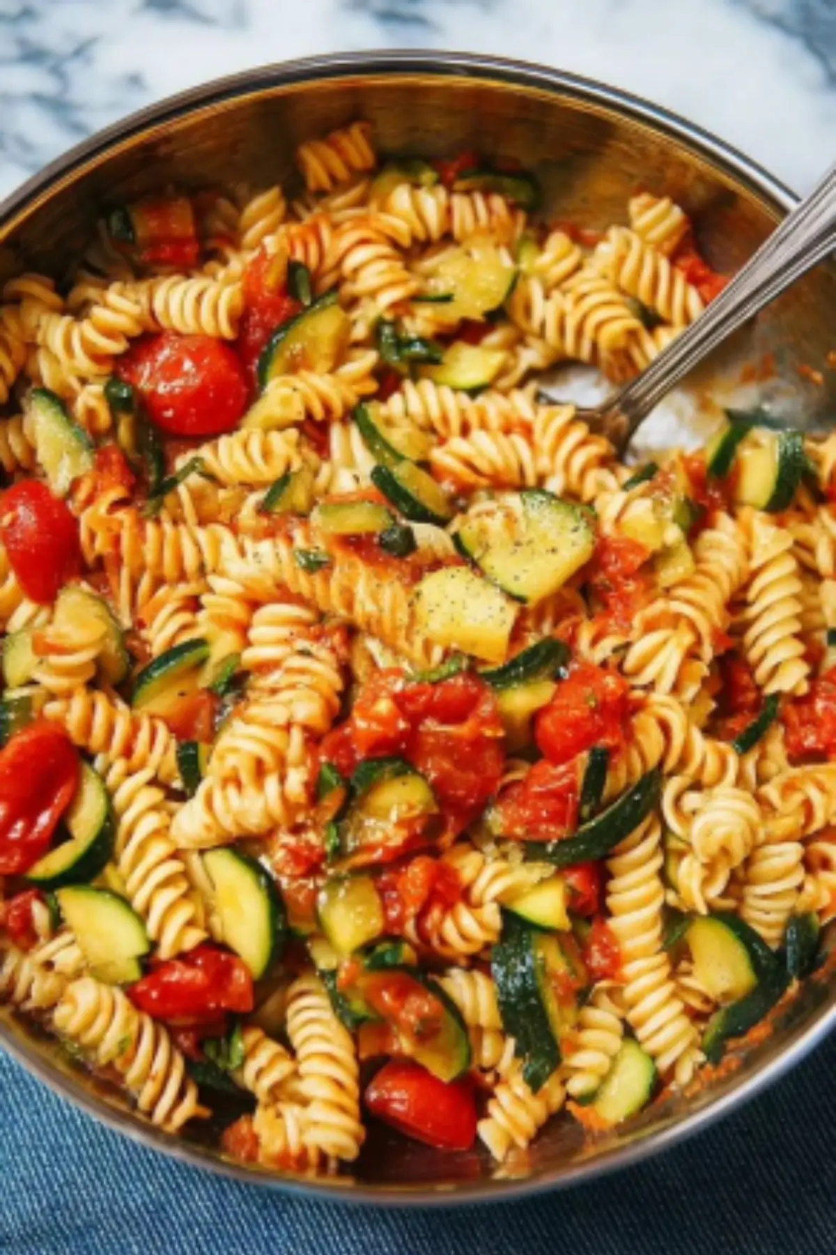 Tomaten-Zucchini-Pasta