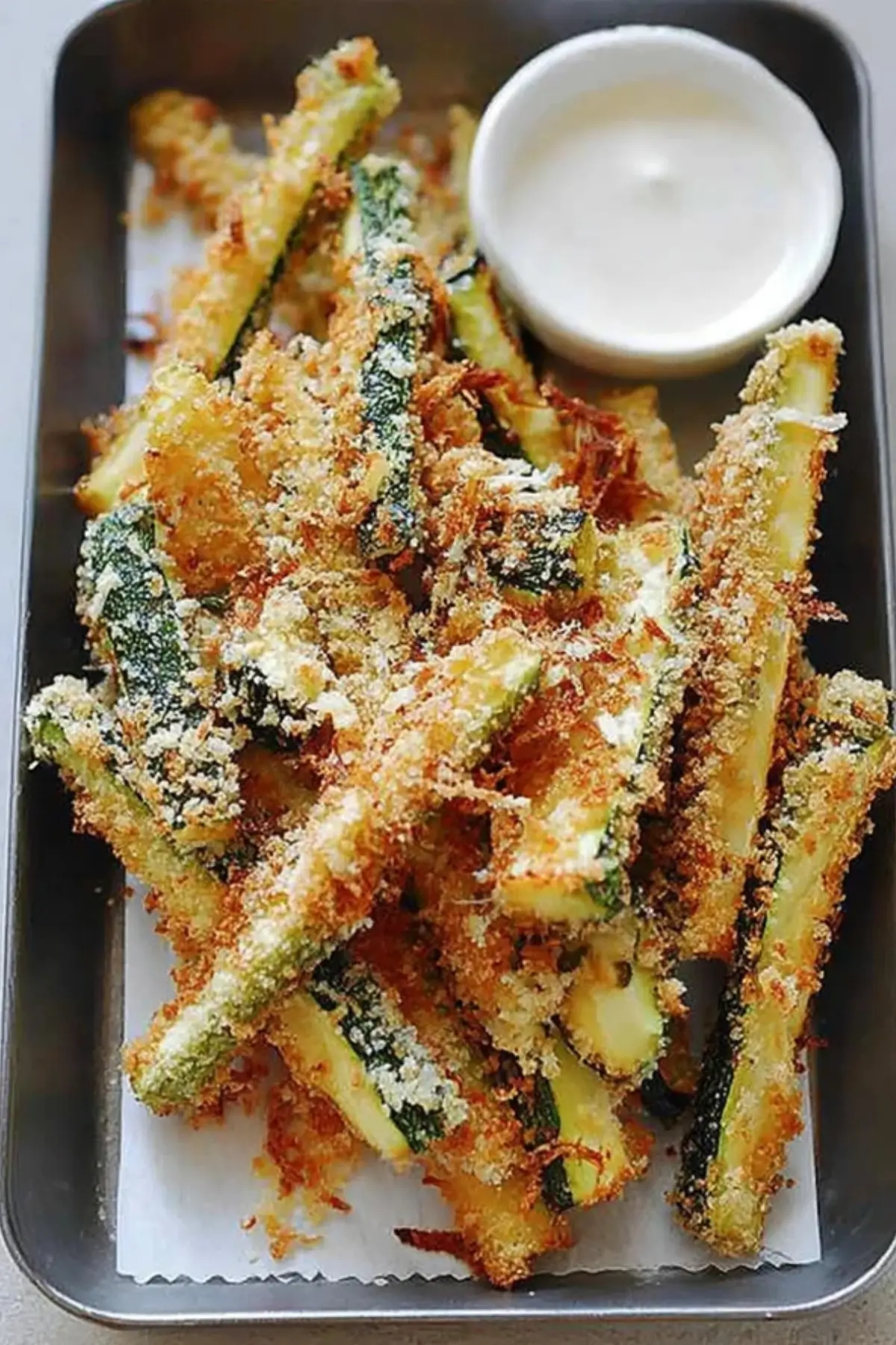 Parmesan-Zucchini-Pommes