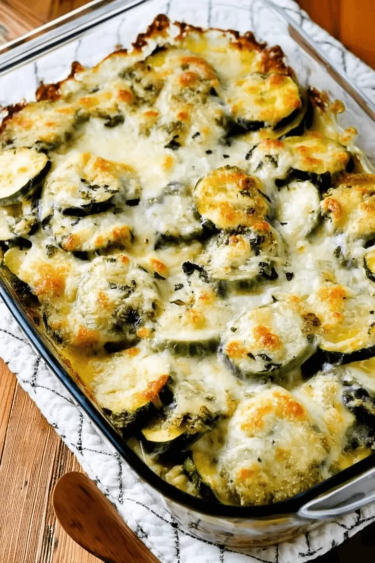 Käsiger Zucchini-Auflauf