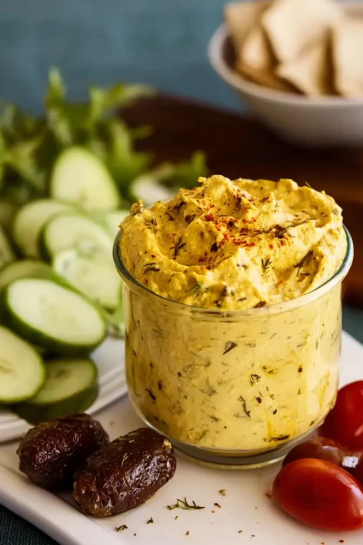 Curry-Dattel-Dip