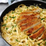 Hähnchen-Fettuccine Alfredo