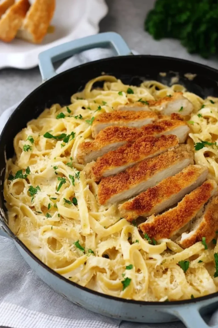 Hähnchen-Fettuccine Alfredo