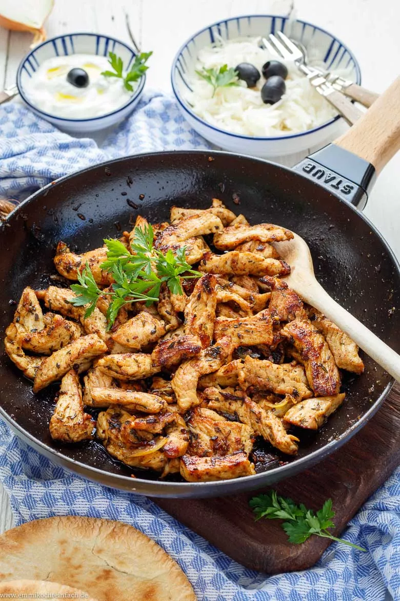 Einfaches Gyros Rezept