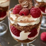 himbeer spekulatius dessert