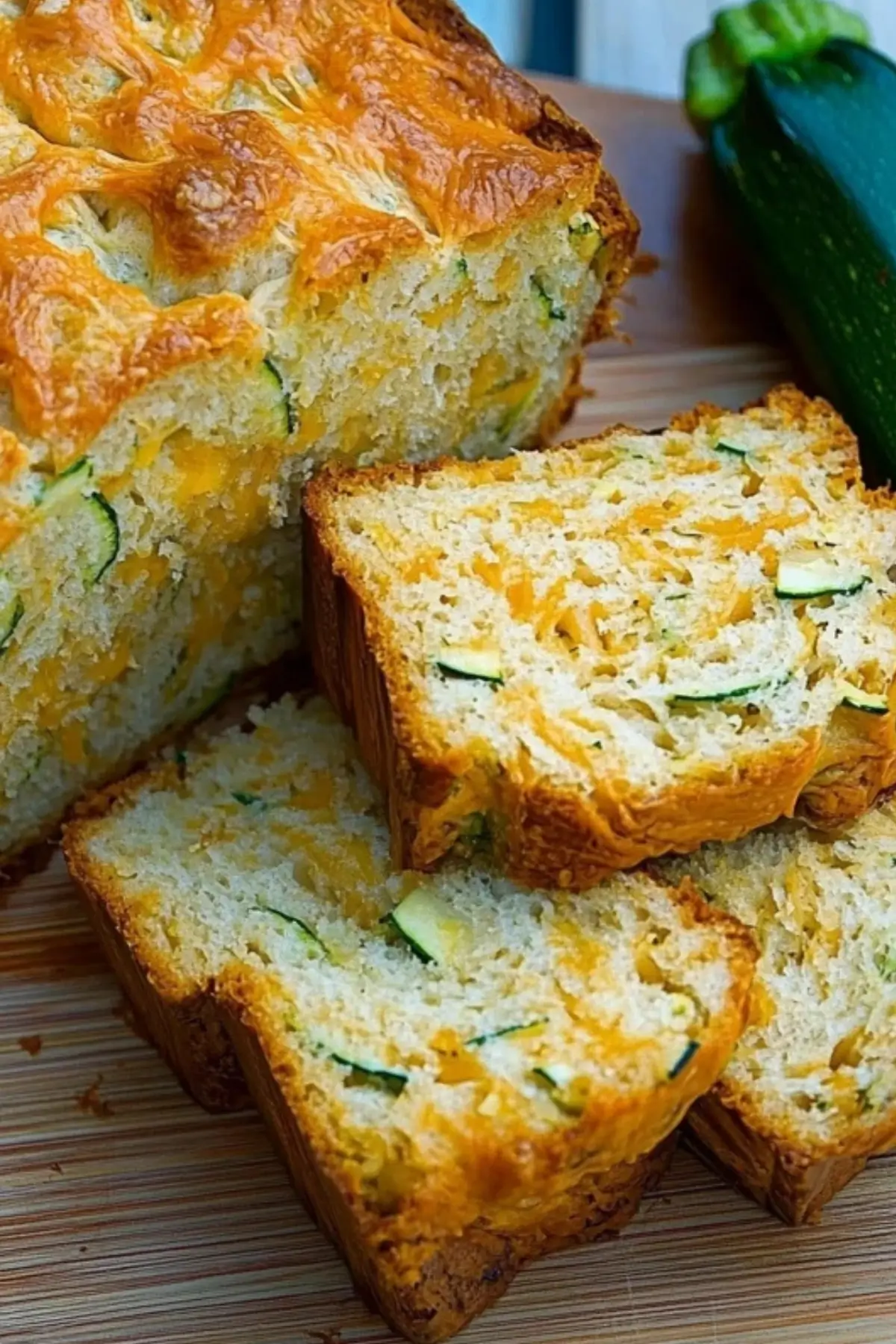 zucchini käse brot