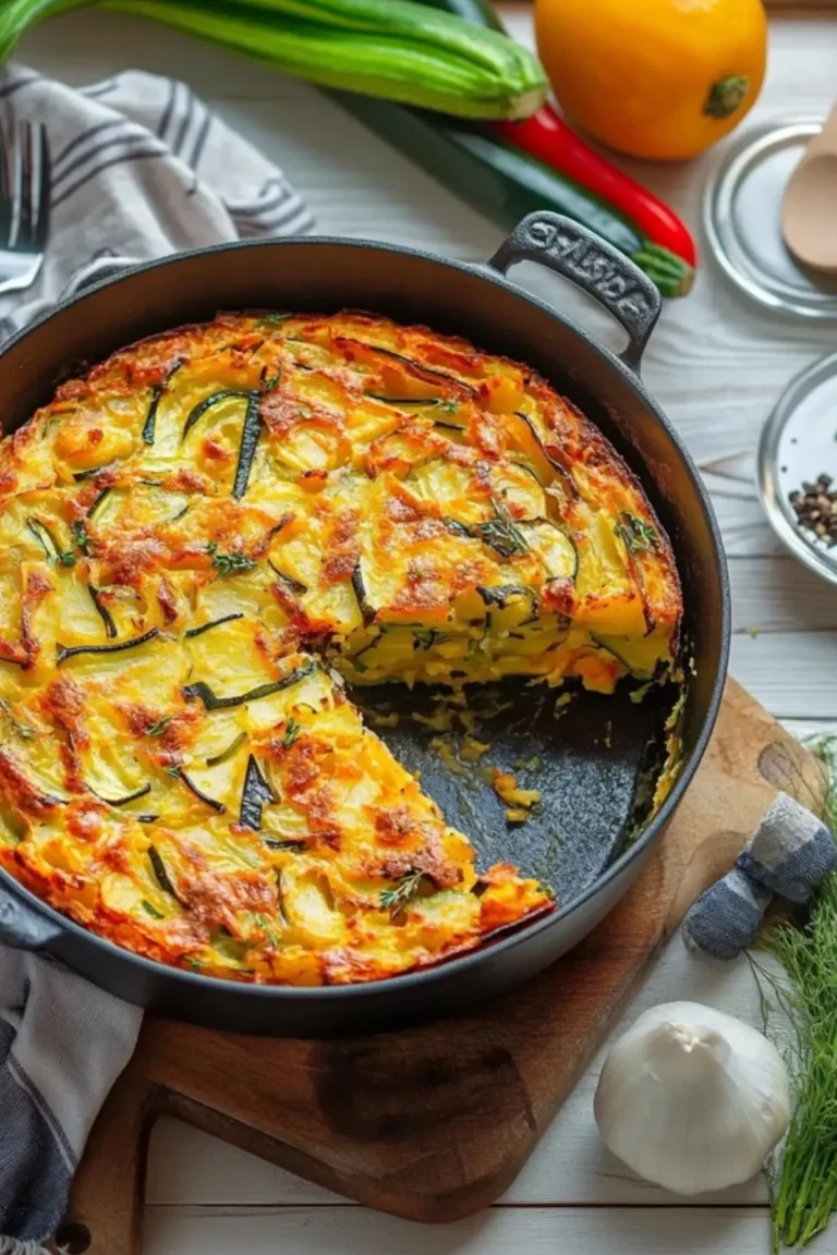 vegetarischer kartoffelauflauf mit zucchini