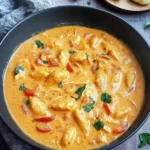 paprika sahne hähnchen mit gnocchi