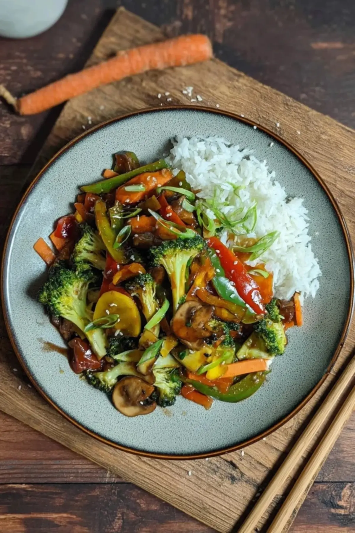 asiatische gemüsepfanne