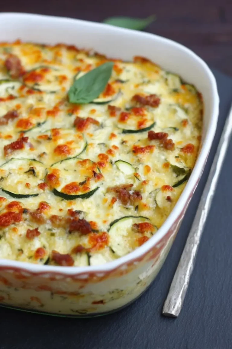 zucchini auflauf low carb