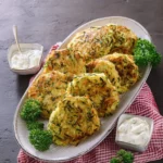 zucchini puffer aus dem ofen