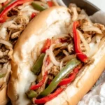 Hähnchen Cheesesteaks