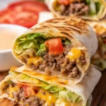 Cheeseburger Wraps