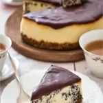Stracciatella-Käsekuchen