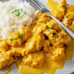 curry geschnetzeltes sahnesoße