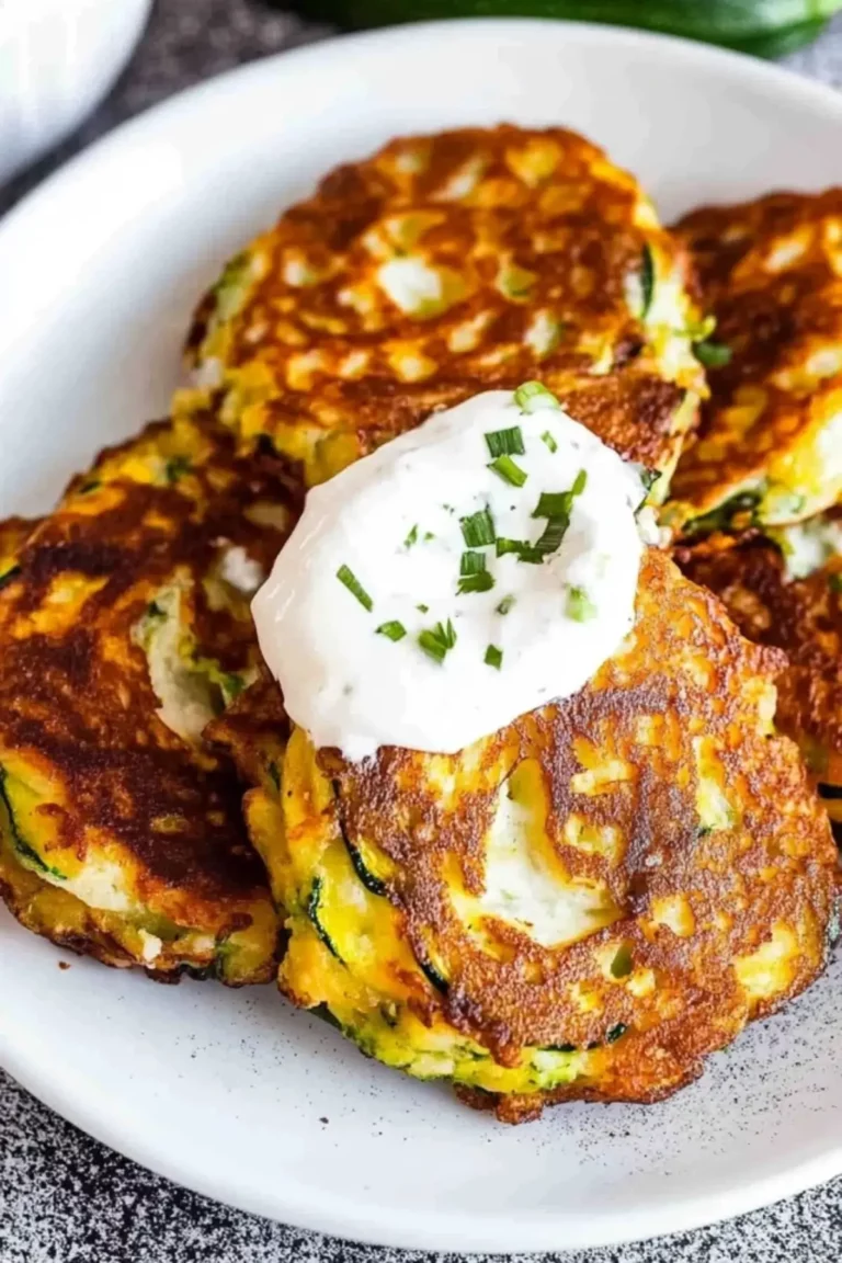 zucchini puffer rezept