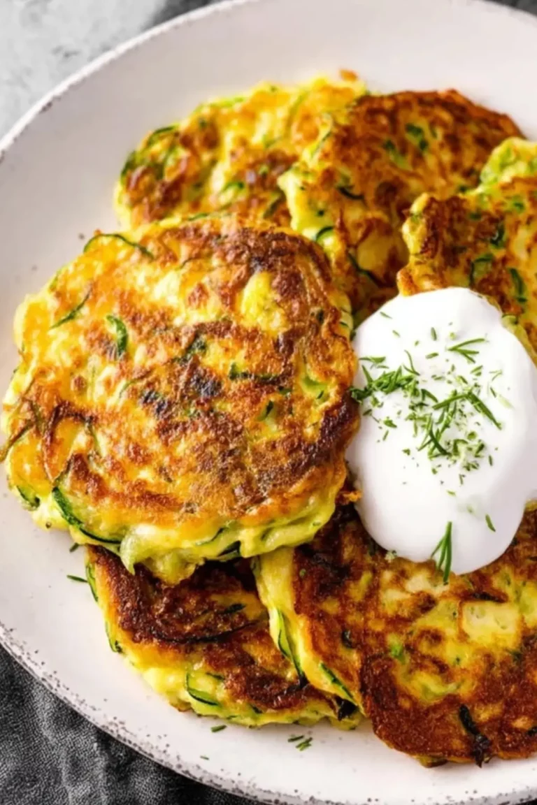 zucchini puffer rezept