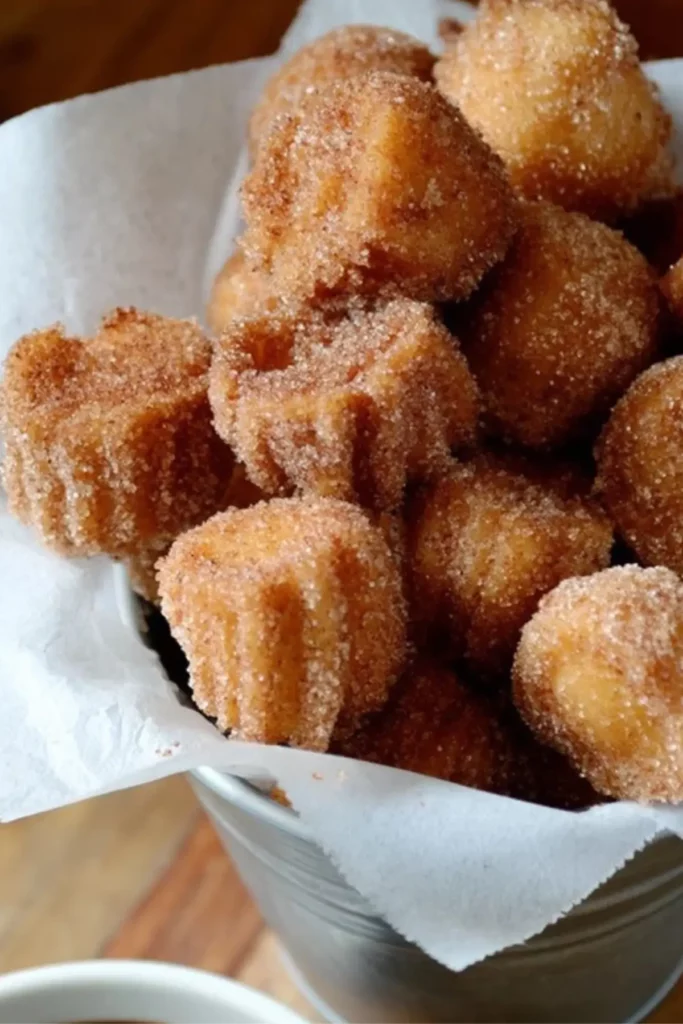 churro bites rezept