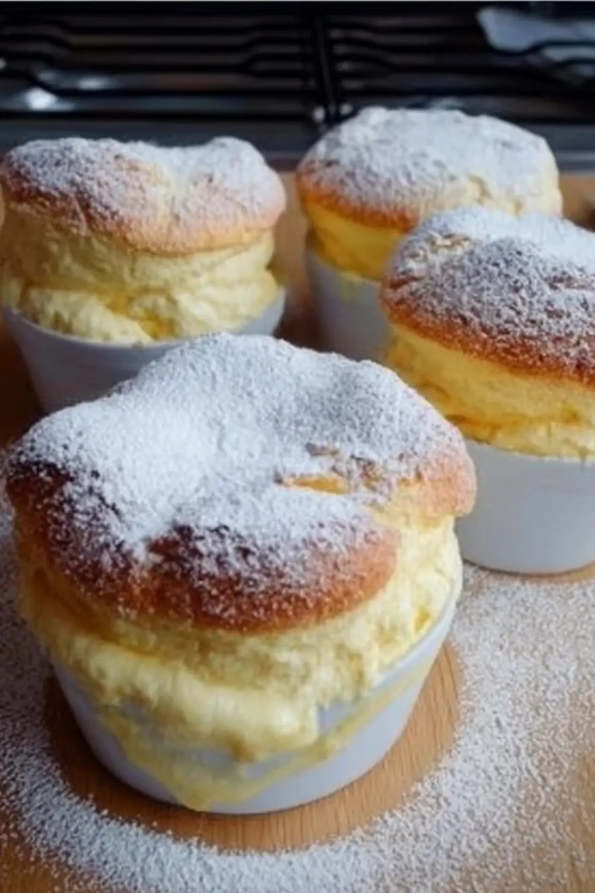 quark muffins mit vanillepudding
