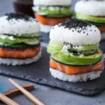 sushi burger rezept