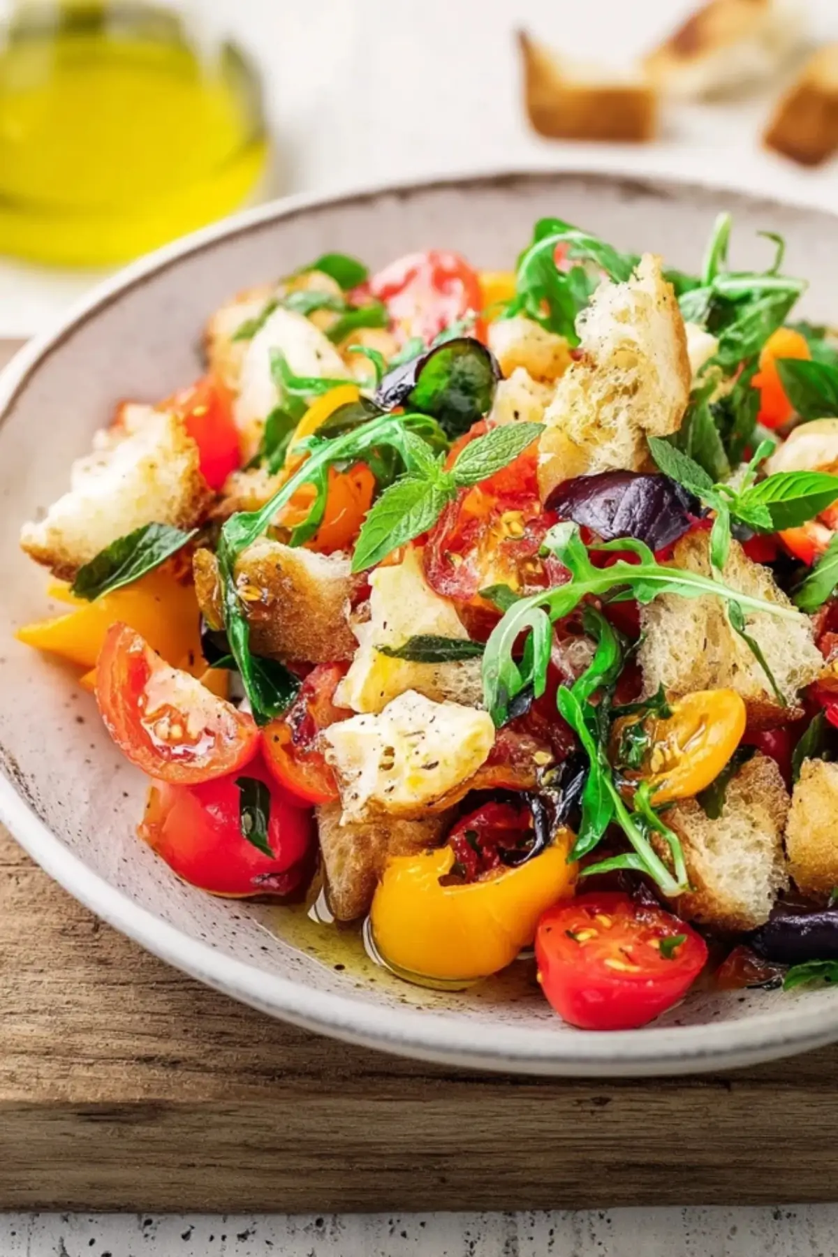 Panzanella – gerösteter Brotsalat