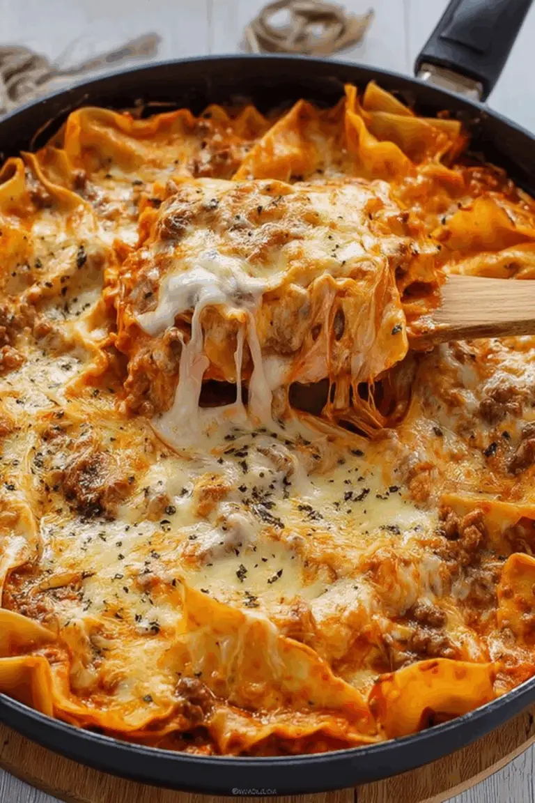 Pfannen-Lasagne