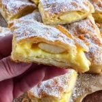 apfel pudding blätterteigkuchen