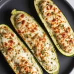 gefüllte zucchini boote