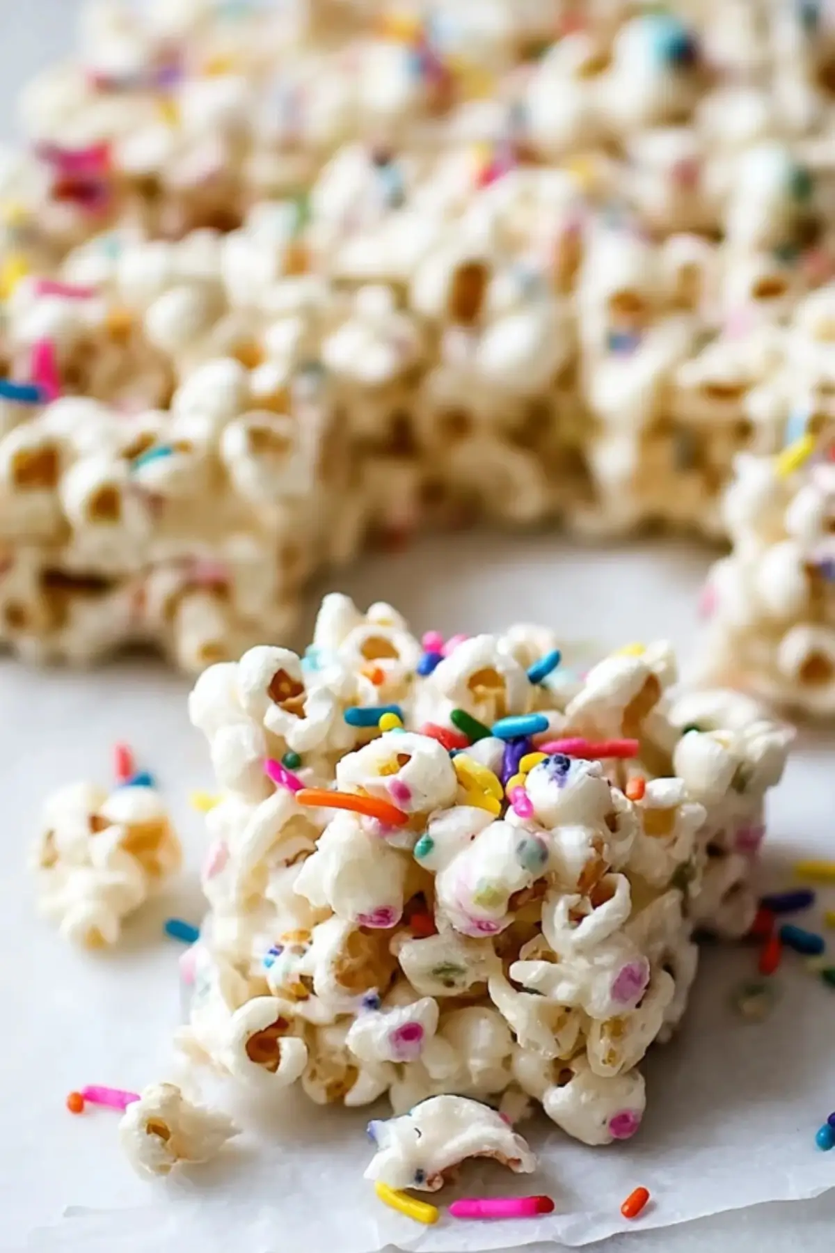 funfetti popcorn snacks