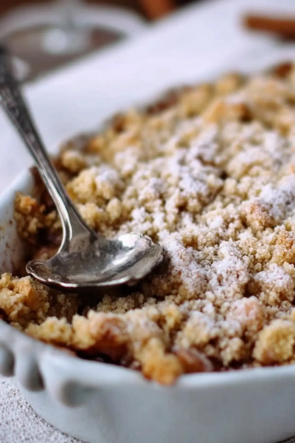 apple crumble rezept