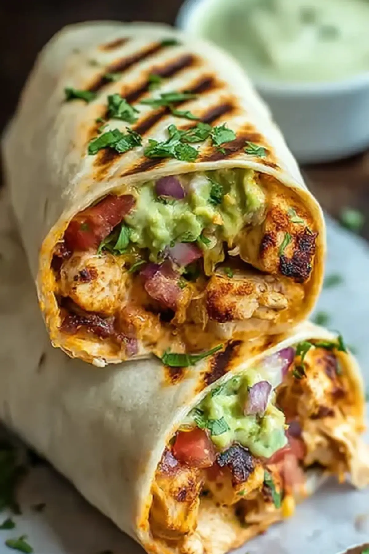 chipotle ranch chicken burrito