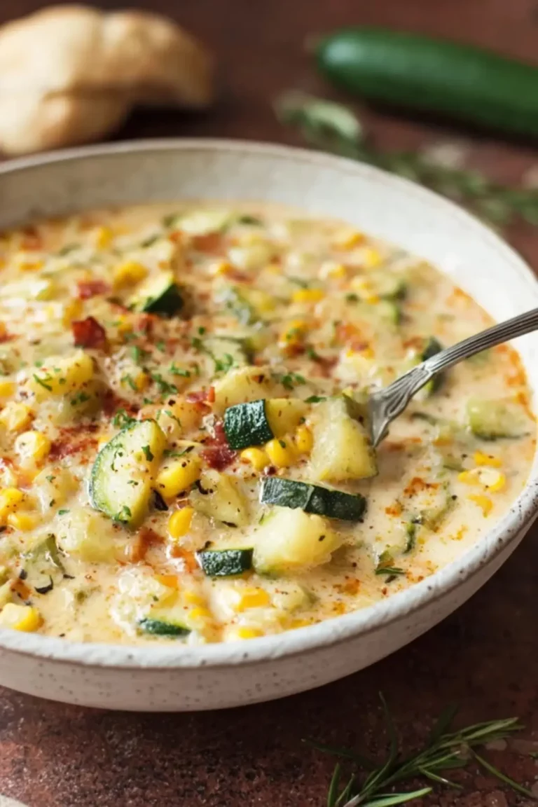 zucchini mais eintopf