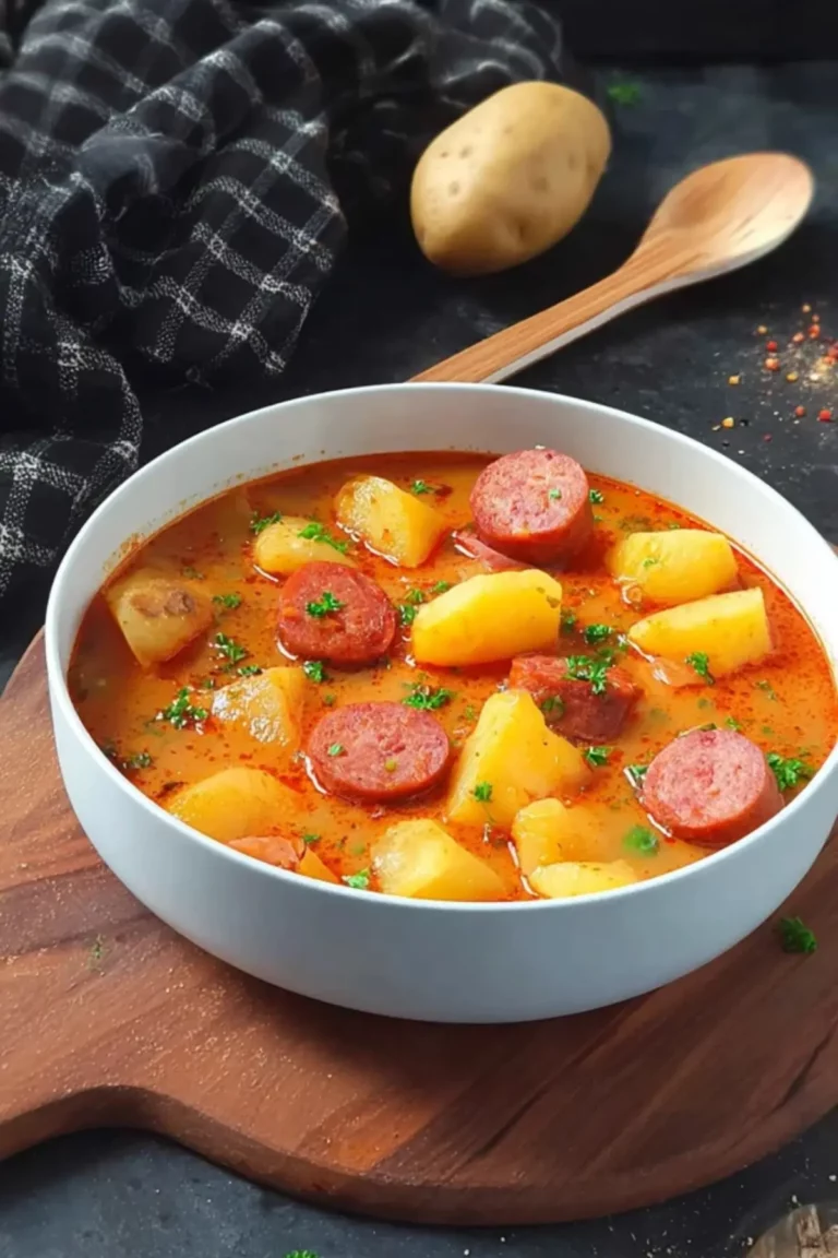 kartoffelgulasch mit wurst