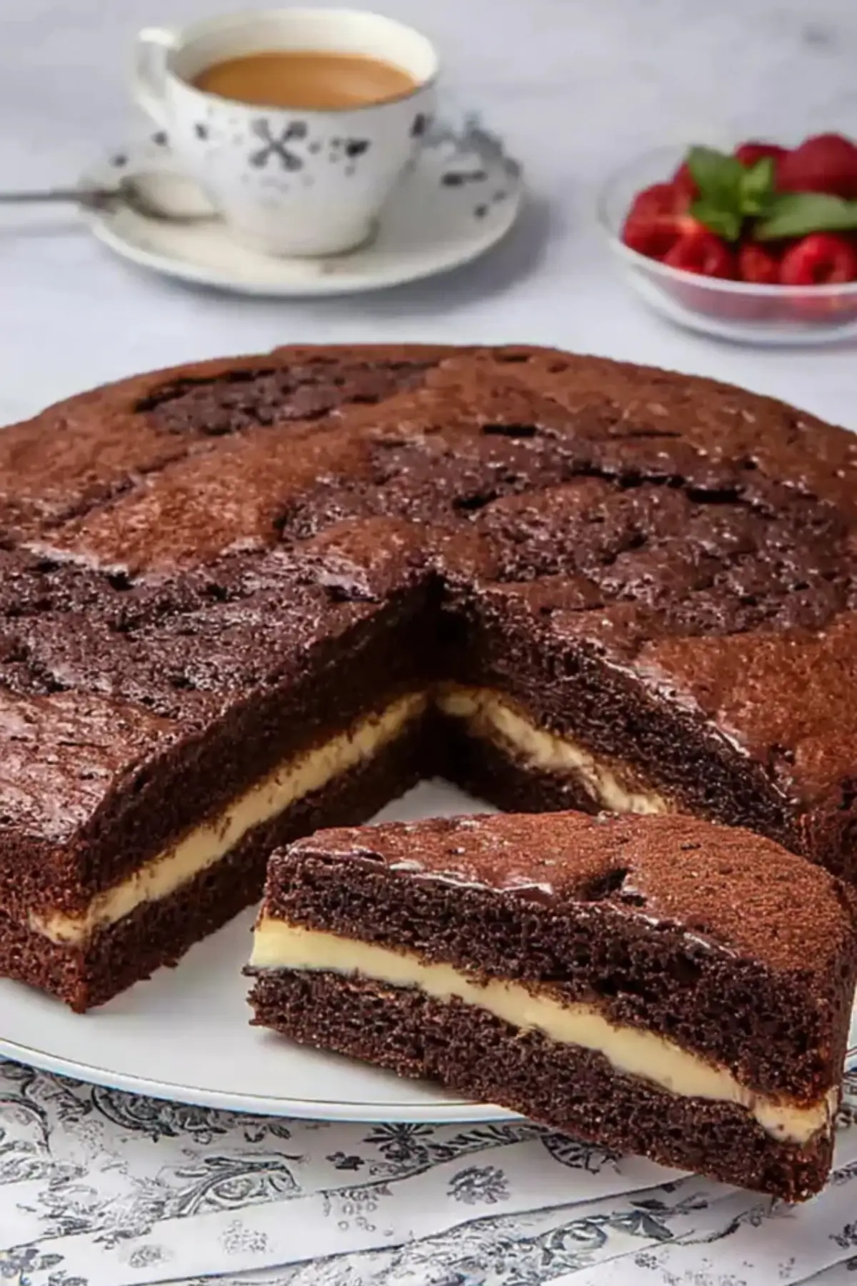 Schokokuchen mit Pudding