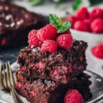 himbeer schoko brownies