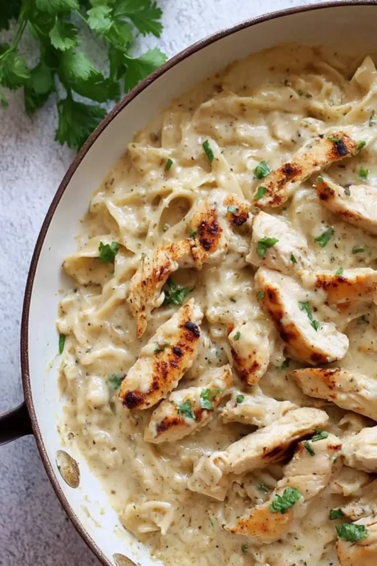 Hähnchen Knoblauch Parmesan Pasta