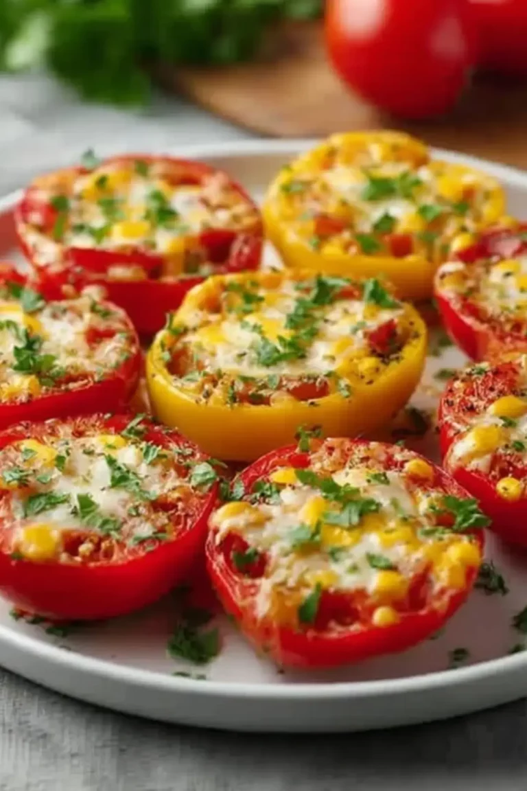 Gefüllte Paprikaringe Rezept