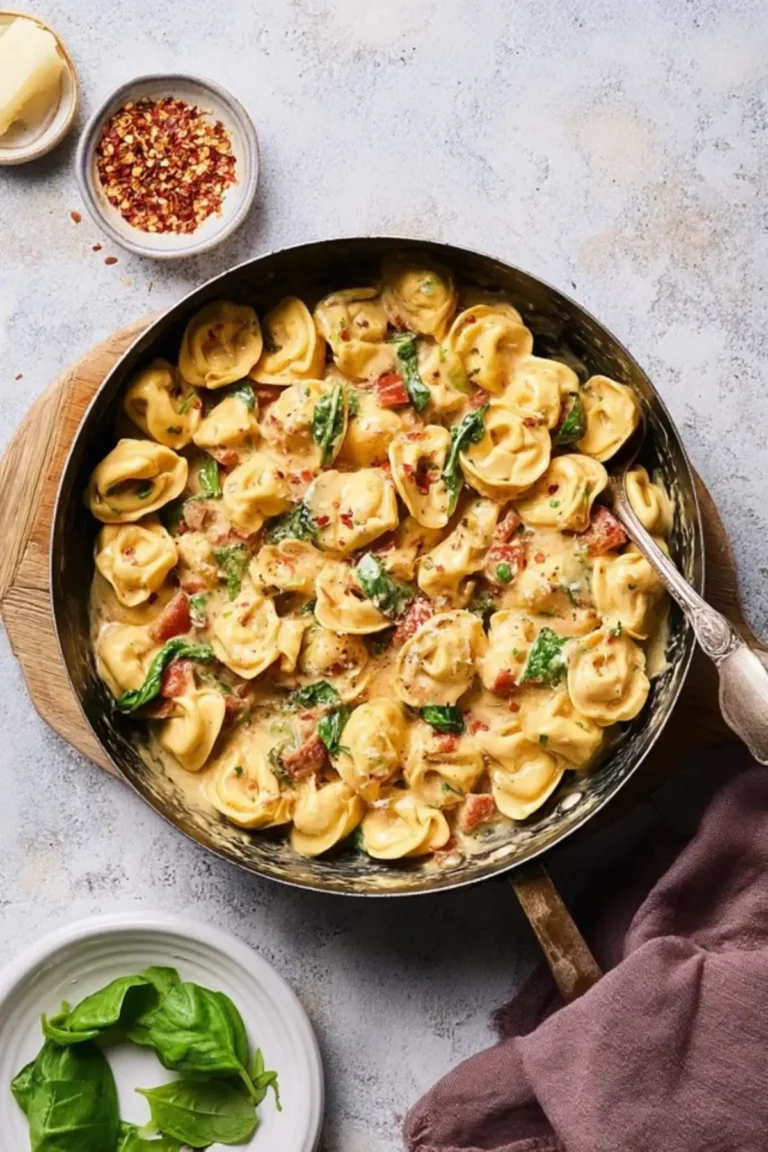 Cremige toskanische Tortellini