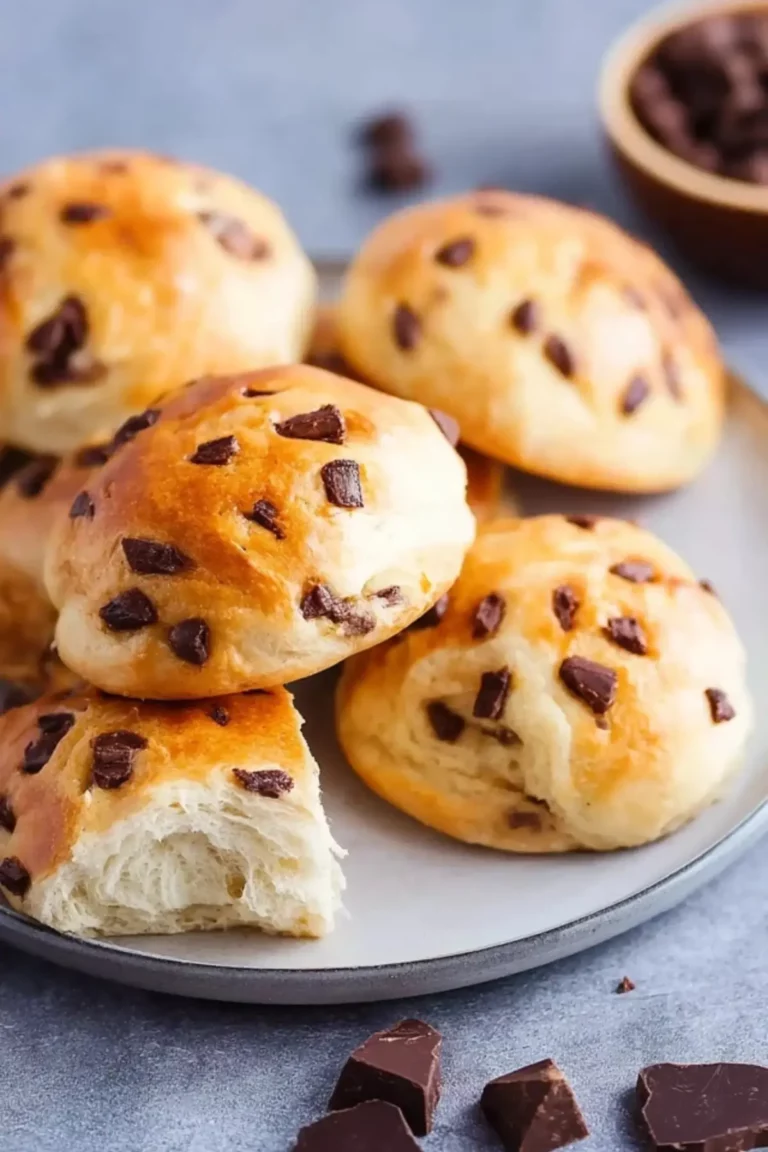 Schokobrötchen ohne Hefe