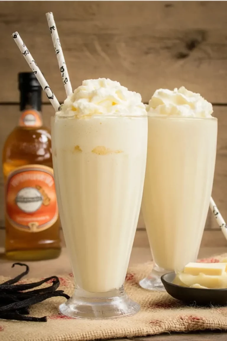 Vanille Milchshake mit Verpoorten Original Eierlikör