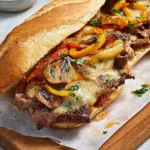 Philly Cheese Steak Sandwich